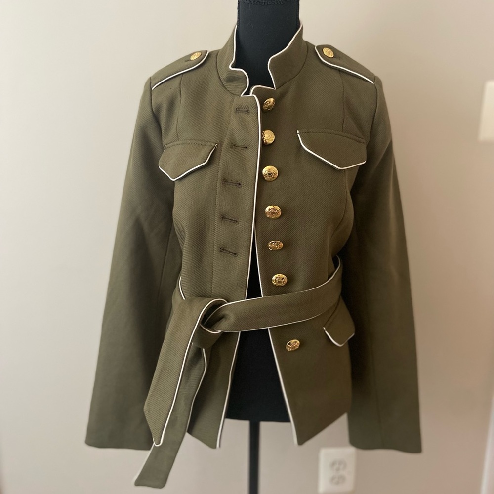 BANANA REPUBLIC X OLIVIA PALERMO MILITARY JACKET